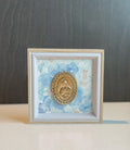Celestial | Hand Painted Our Lady of Guadalupe Virgin Mary Frame · Catholic Gift & Keepsake