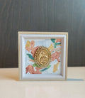 Flowers for Her |  Hand Painted Our Lady of Guadalupe Virgin Mary Frame · Catholic Gift & Keepsake